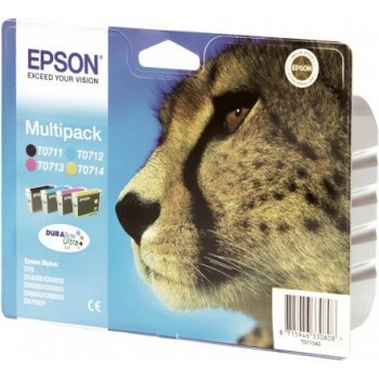 Multipack Epson T0715 4 colores C13T07154010