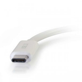C2G USB-C to DVI-D Video Adapter Converter - Adaptador de vídeo externo - USB 3.1 - DisplayPort - bl 80525