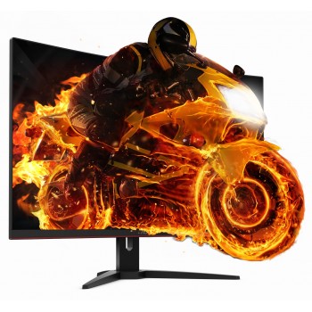 AOC Gaming - 31.5 - Full HD - LED - 1 ms - Negro - C32G1