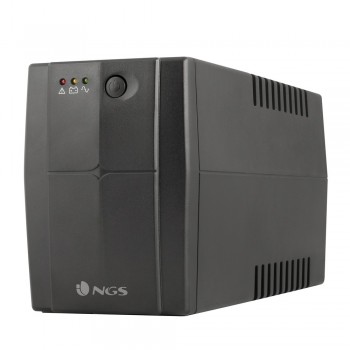 NGS Fortress 900 V2, Negro, Sobrecarga, Cortocircuito, Poder, Estado, 0 - 40 ºC, 10 - 90% FORTRESS900V2