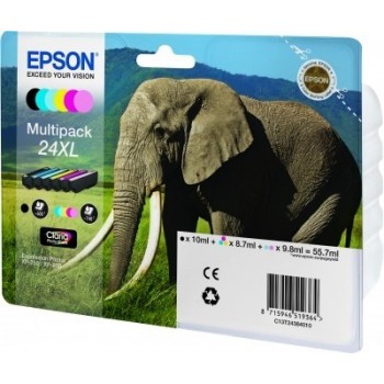 Multipack Epson 24XL 6 colores C13T24384010