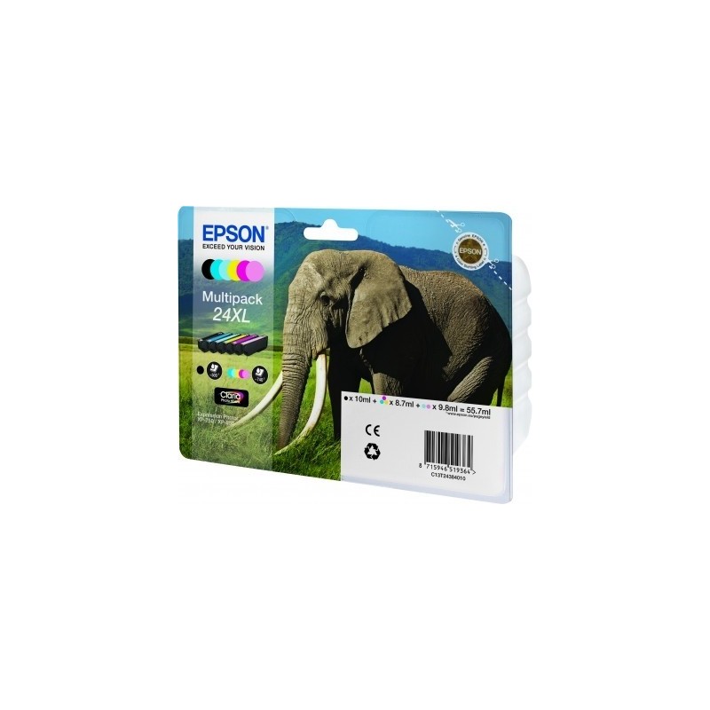 Multipack Epson 24XL 6 colores C13T24384010