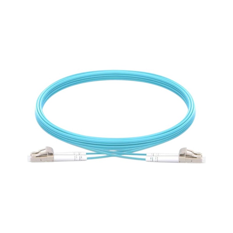 Vision TC 1MFBR LCLC, 1 m, LSZH, OM3, LC, LC, Azul