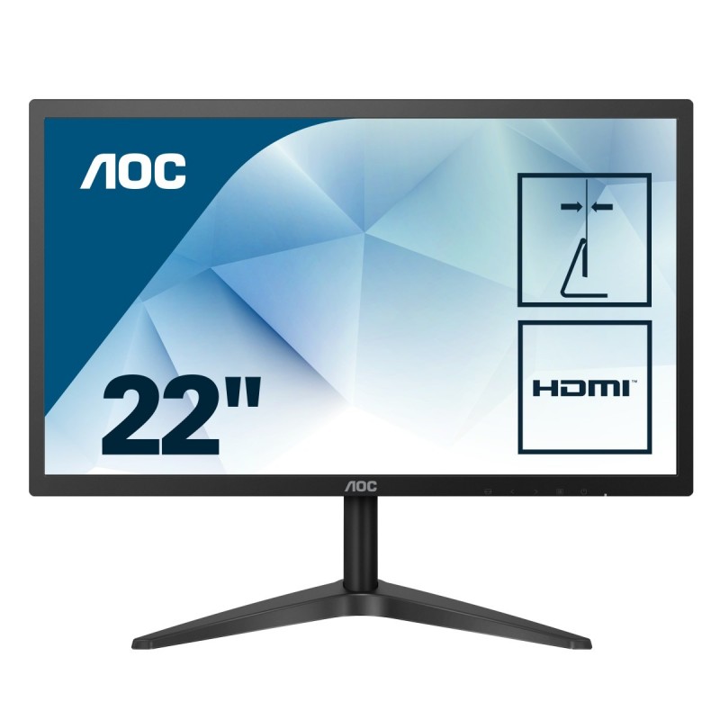 AOC 22B1HS - 21.5 - Full HD - LED - Negro - 22B1H