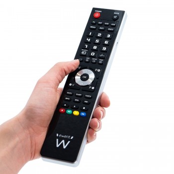 Ewent EW1570, DTT, DVD Blu-ray, Proyector, SAT, STB, Soundbar speaker, TV, Universal, VCR, Botones, 