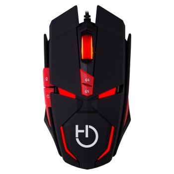 Hiditec MICRURUS Laser 8100 DPI Negro, Rojo GMO0101 GMO010001