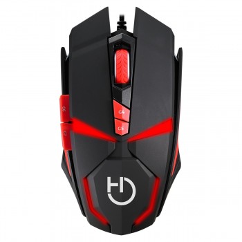 Hiditec MICRURUS Laser 8100 DPI Negro, Rojo GMO0101 GMO010001
