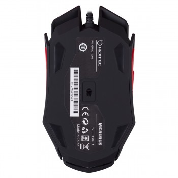 Hiditec MICRURUS Laser 8100 DPI Negro, Rojo GMO0101 GMO010001