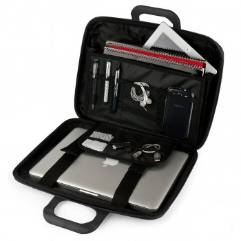 LAPTOP BAG CARBON 15,6" SILVER EVLB000607