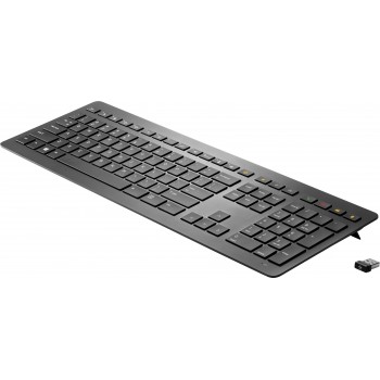 HP Z9N39AA, Estándar, Inalámbrico, RF inalámbrico, Interruptor mecánico, Negro