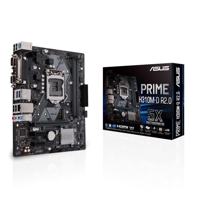 PLACA BASE PRIME H310M-D R2.0 90MB0YZ0-M0EAY0