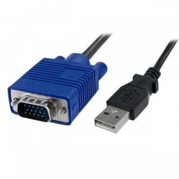 StarTech.com Adaptador Crash Cart USB con Transferencia de Ficheros y Captura de Vídeo, Full HD, 192 NOTECONS02