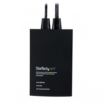 StarTech.com Adaptador Crash Cart USB con Transferencia de Ficheros y Captura de Vídeo, Full HD, 192 NOTECONS02