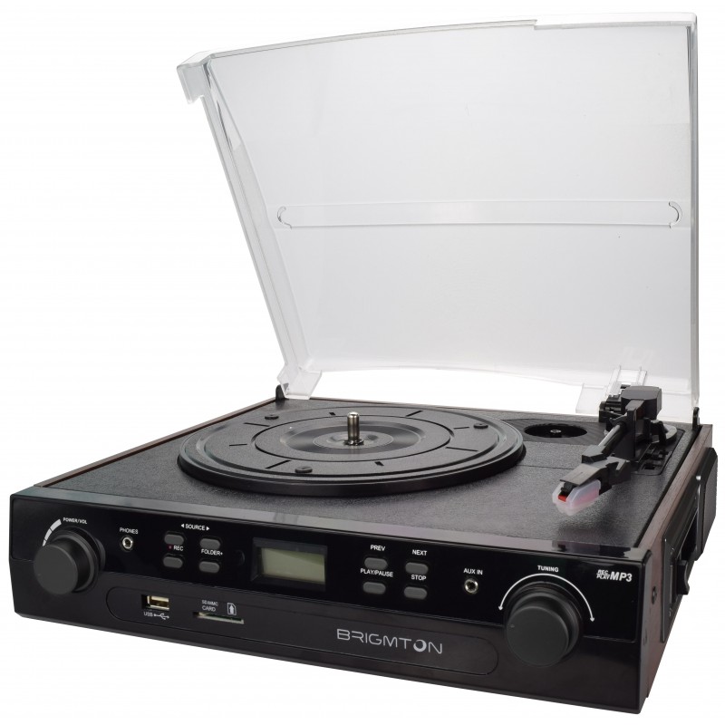 Brigmton BTC-406REC, Negro, MMC,SD (Reacondicionado)