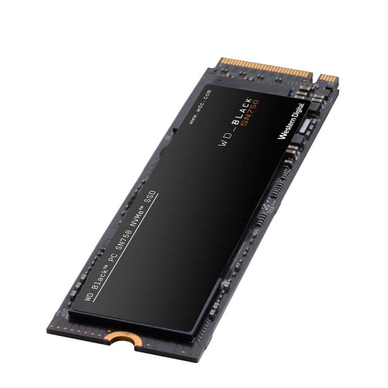 SSD WESTERN DIGITAL WD BLACK SN750 NVMe PCIE GEN3  WDS100T3X0C