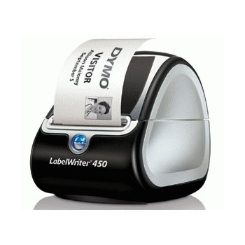 DYMO LabelWriter 450, Térmica directa, 600 x 300 DPI, 51 Ipm, USB 2.0, De serie, 5,6 cm, Negro, Plat S0838790