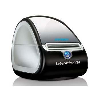 DYMO LabelWriter 450, Térmica directa, 600 x 300 DPI, 51 Ipm, USB 2.0, De serie, 5,6 cm, Negro, Plat S0838790