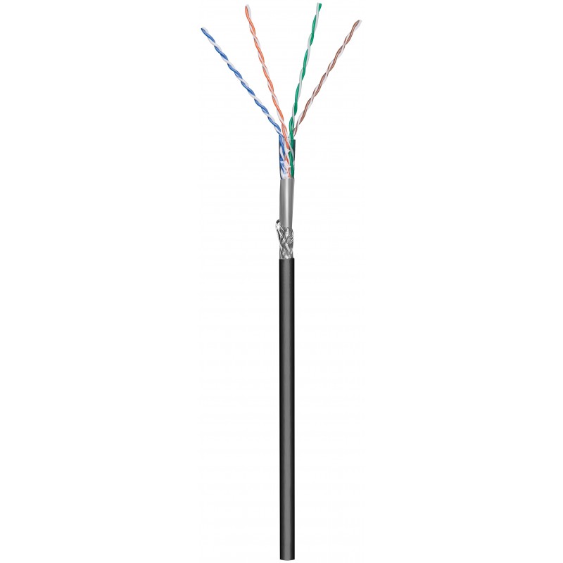 CABLE RED SF UTP CAT5 RJ45 GOOBAY 100M 57296