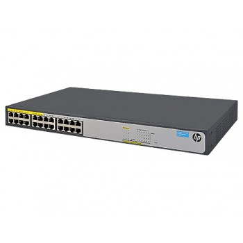 HP 1420-24G-PoE+ (124W) 24 puertos RJ-45 Gris JH019AABB JH019AABB
