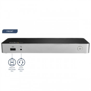 StarTech.com Docking Station USB C de Vídeo Doble  DK30CHDPPDUE