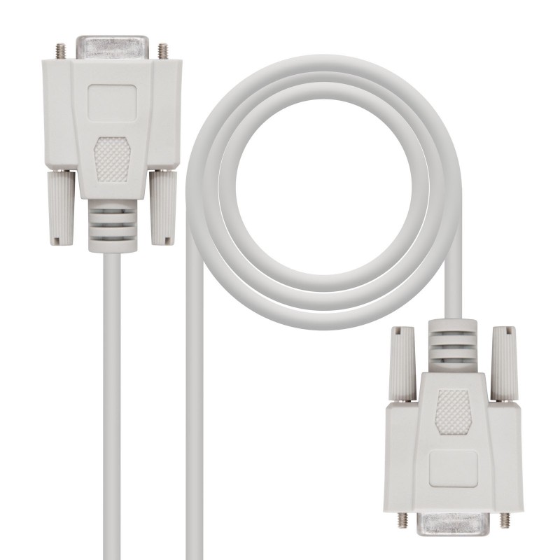 Nanocable CABLE SERIE NULL MODEM, DB9 H-DB9 H, 1.8 M, 175 mm, 2 cm, 240 mm, 131 g 10.14.0602