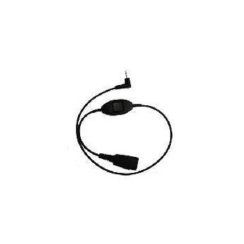 Jabra Adaptor cord QD - 2.5mm cable telefónico 0,5 m Negro 8800-00-79