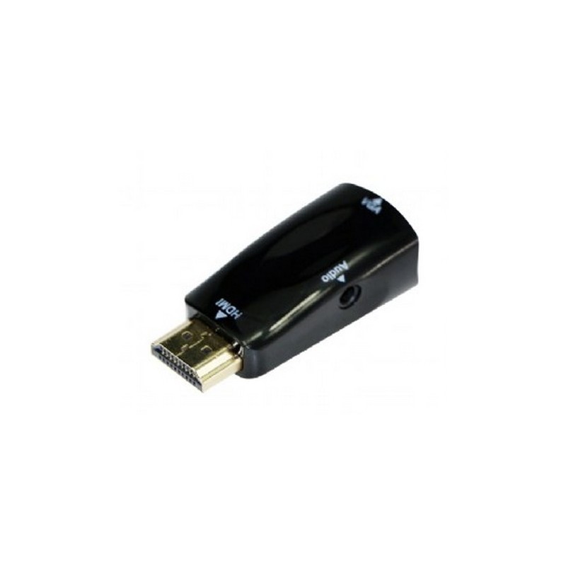 ADAPTADOR GEMBIRD HDMI - VGA Y AUDIO A-HDMI-VGA-02