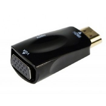 ADAPTADOR GEMBIRD HDMI - VGA Y AUDIO A-HDMI-VGA-02