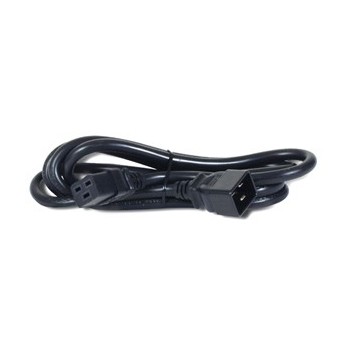 APC PWR Cord C19 - C20, 4.5 m cable de transmisión Negro 4,57 m C19 acoplador C20 acoplador AP9887