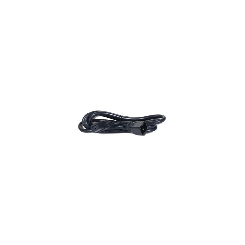 APC PWR Cord C19 - C20, 4.5 m cable de transmisión Negro 4,57 m C19 acoplador C20 acoplador AP9887