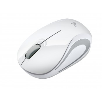 Logitech LGT-M187W Óptico 1000 DPI Blanco 910-002735