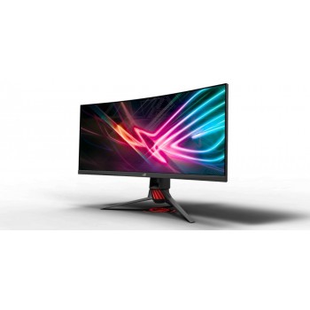 Asus - 35 - UltraWide Quad HD - VA - 4 ms - Negro, Gris, Rojo - 90LM03Q0-B01170