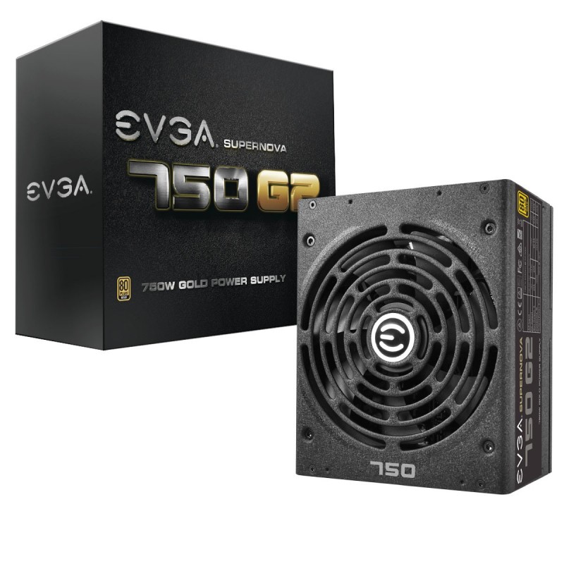 EVGA SuperNOVA 750 G2 - 750 W - 80 PLUS Gold 220-G2-0750-X2