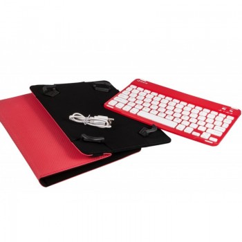 SilverHT Funda Universal Gripcase + Teclado (9`` - 10.1``) Bluetooth v3.2 19145