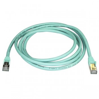 StarTech.com Cable de 2m de Red Ethernet RJ45 Cat6a Blindado STP - Cable sin Enganche Snagless - Agu 6ASPAT2MAQ