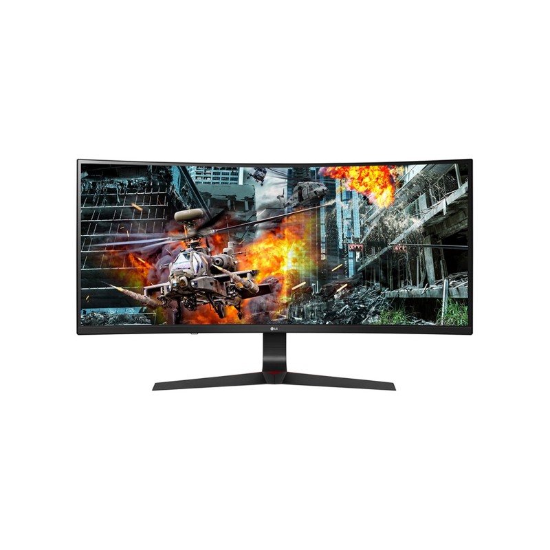 LG 34GL750-B - 34" - 2560x1080 - UltraWide Full HD Curva - Negro, Rojo
