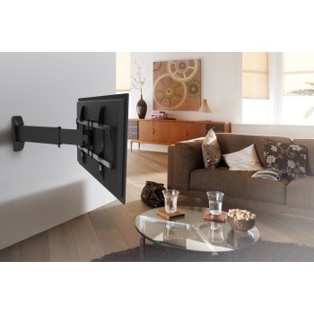 Newstar LED-W800BLACK, 40 kg, 94 cm (37"), 177,8 cm (70"), 200 x 200 mm, 600 x 400 mm, Negro
