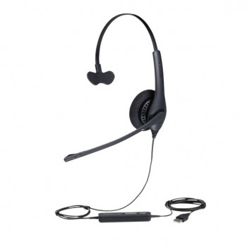JABRA BIZ 1500 Mono USB Supraaural Monoaural Black 1553-0159