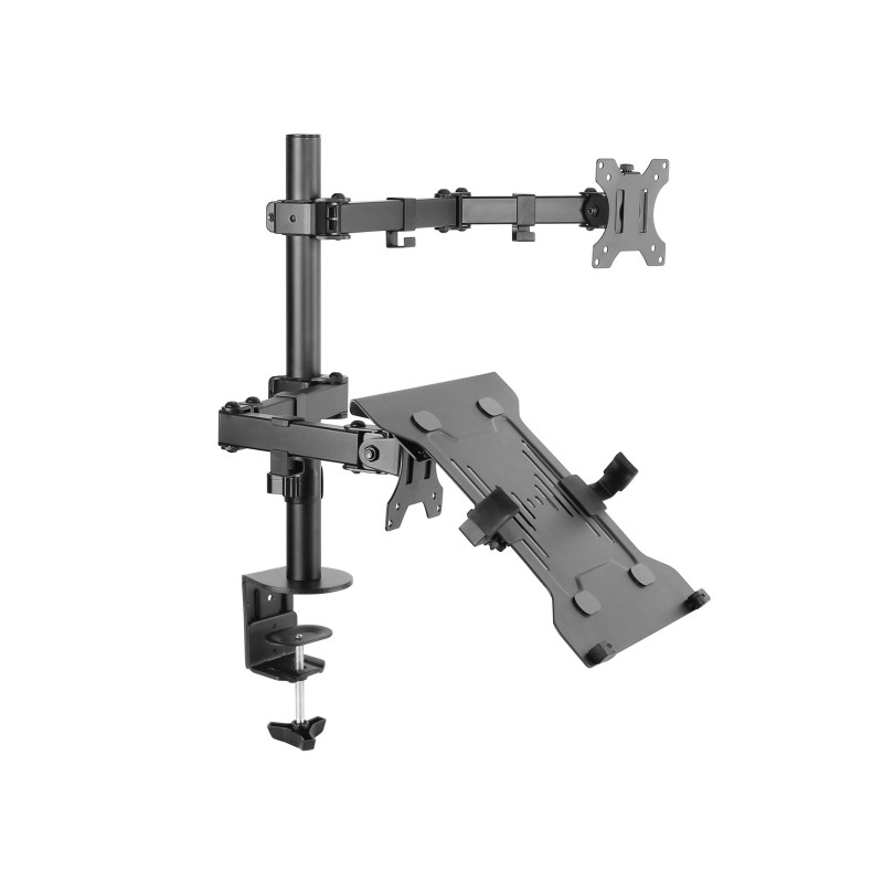 Equip 650119, Abrazadera, 16 kg, 33 cm (13"), 81,3 cm (32"), 100 x 100 mm, Negro