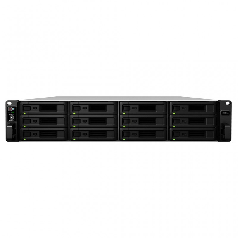 Synology RackStation RS3618xs, Unidad de disco duro, SSD, SATA, 2.5 3.5", 144 TB, 2.5,3.5", 0, 1, 5,