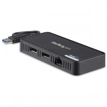 StarTech.com USBA2DPGB, Cable, USB 3.0 (3.1 Gen 1) Type-A, 10,100,1000 Mbit s, IEEE 802.3,IEEE 802.3