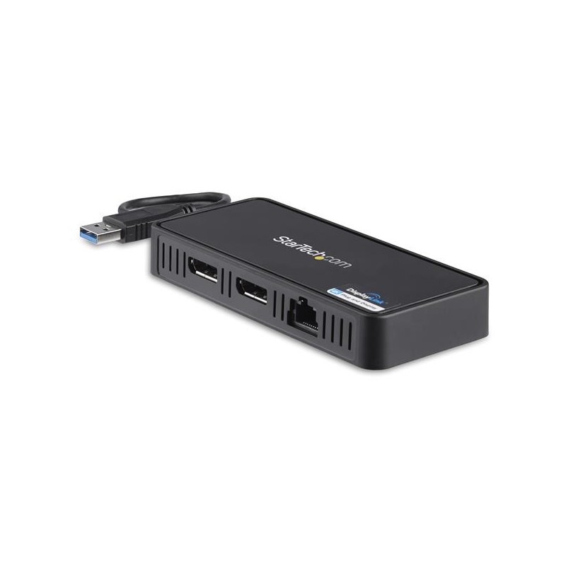 StarTech.com USBA2DPGB, Cable, USB 3.0 (3.1 Gen 1) Type-A, 10,100,1000 Mbit s, IEEE 802.3,IEEE 802.3