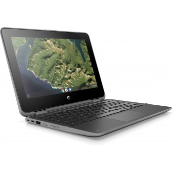 HP Chromebook x360 11 G2 EE Gris - 11.6" - 1366x768 táctil - Intel Celeron N4000 - 4GB - 32 GB Flash 6MQ94EAABE