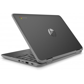 HP Chromebook x360 11 G2 EE Gris - 11.6" - 1366x768 táctil - Intel Celeron N4000 - 4GB - 32 GB Flash 6MQ94EAABE