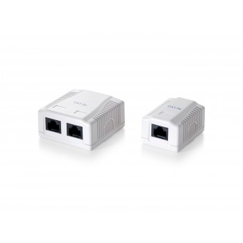 ROSETA DE SUPERFICIE CATEGORIA 5e 1 HEMBRA RJ45 235111