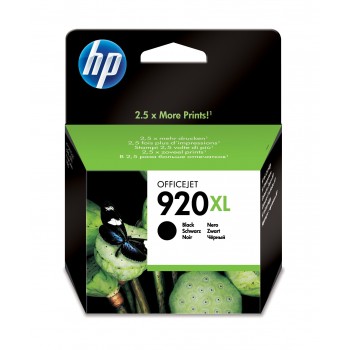 Cartucho de tinta original HP 920XL de alta capacidad negro CD975AE