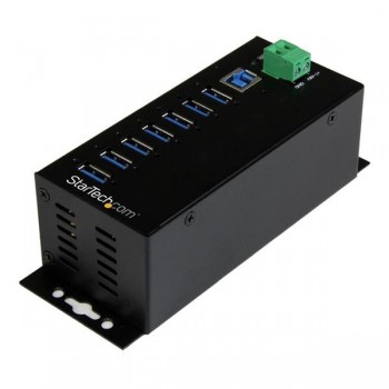 StarTech.com Hub Concentrador Ladrón USB 3.0 de 7 Puertos con Adaptador de Alimentación Externo - co HB30A7AME
