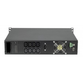 Riello Sentinel Rack 1500 - UPS - Doble conversión (en línea) 1500 VA 1350 W 8 salidas AC SER 1500