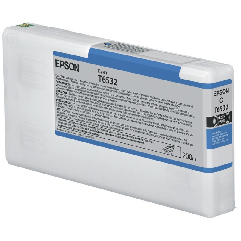 Epson Cartucho Epson T6532 cian Cian C13T653200