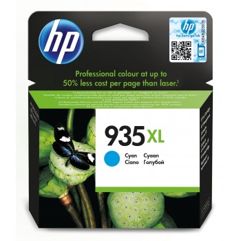 Cartucho de tinta original 935XL de alta capacidad cian C2P24AEBGX